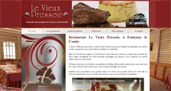 Desktop Screenshot of levieux-pressoir.com